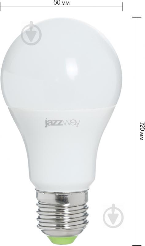 Лампа світлодіодна Jazzway PLED-SP 12 Вт A60 E27 230 В 5000 К 1033734 - фото 3