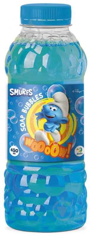 Жидкость для мыльных пузырей DoDo Smurfs 450 мл 200598 - фото 1