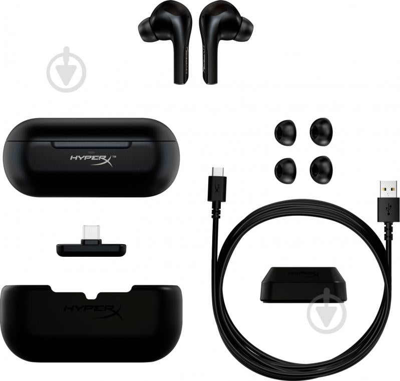 Наушники HyperX Cloud MIX Buds True Wireless black (4P5D9AA) - фото 6
