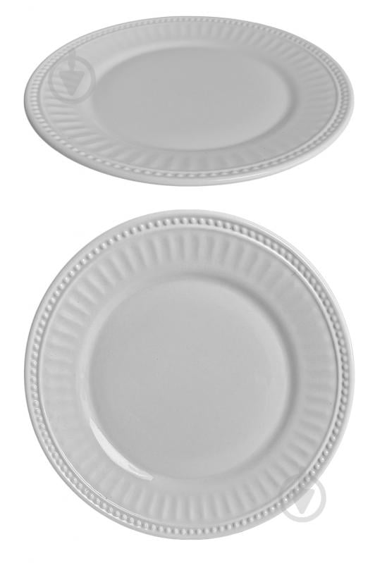 Тарілка Vittora Blanco Retro 25,5 см - фото 1