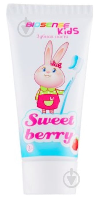 Зубна паста Bioton для дітей Sweet Berry 50 мл - фото 1