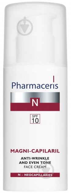 Крем для обличчя день-ніч Pharmaceris N Magni-Capilaril SPF 10 проти зморшок 50 мл - фото 1