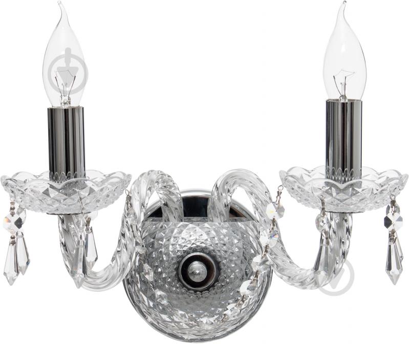 Бра Arte Lamp Merci 2x60 Вт E14 хром A2120AP-2CC - фото 1