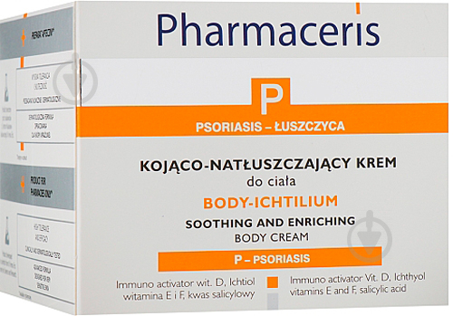 Крем для тіла Pharmaceris P Body-Ichtilium заспокоює та живить 175 мл - фото 2