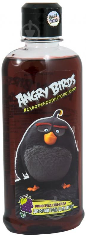 Гель для душа детский Angry Birds Виноград Изабелла 250 мл - фото 1