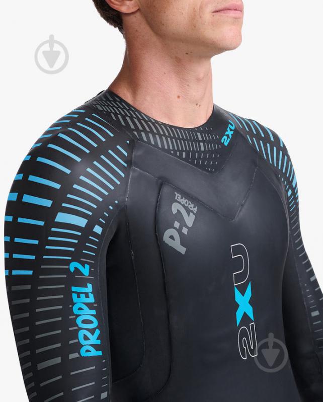 Гідрокостюм 2XU P:2 Propel Wetsuit MW4990c_BLK/ALO р.XL чорний - фото 2