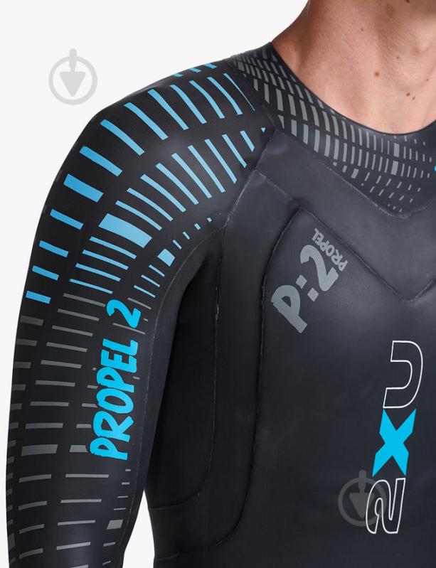 Гідрокостюм 2XU P:2 Propel Wetsuit MW4990c_BLK/ALO р.XL чорний - фото 3