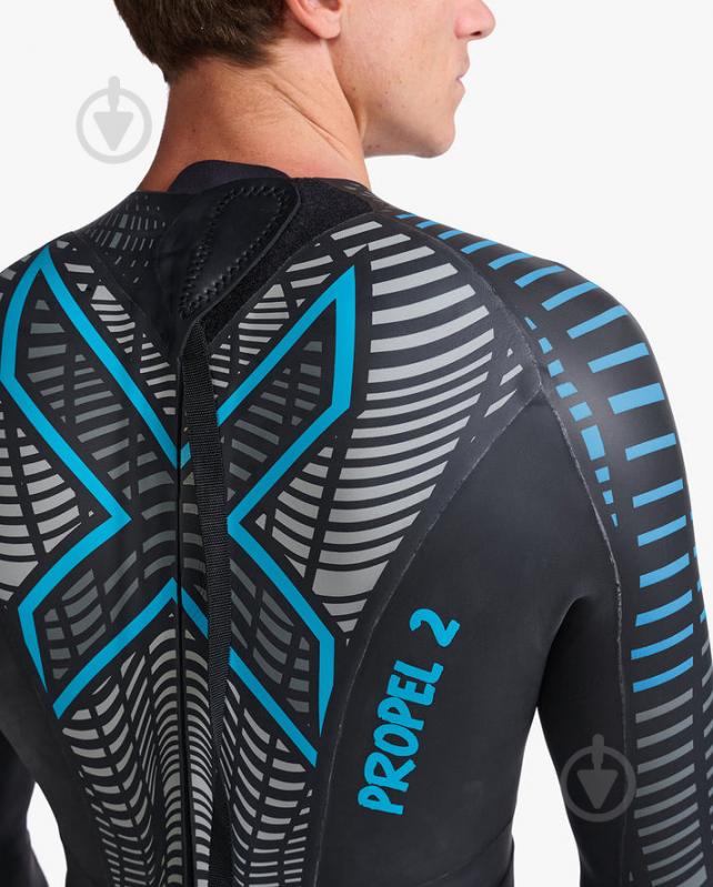 Гідрокостюм 2XU P:2 Propel Wetsuit MW4990c_BLK/ALO р.XL чорний - фото 4