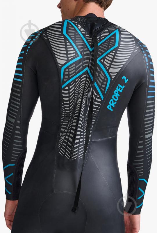 Гідрокостюм 2XU P:2 Propel Wetsuit MW4990c_BLK/ALO р.XL чорний - фото 5