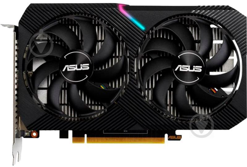 Відеокарта Asus GeForce GTX 1650 4GB GDDR6 128bit (DUAL-GTX1650-O4GD6-MINI) - фото 1