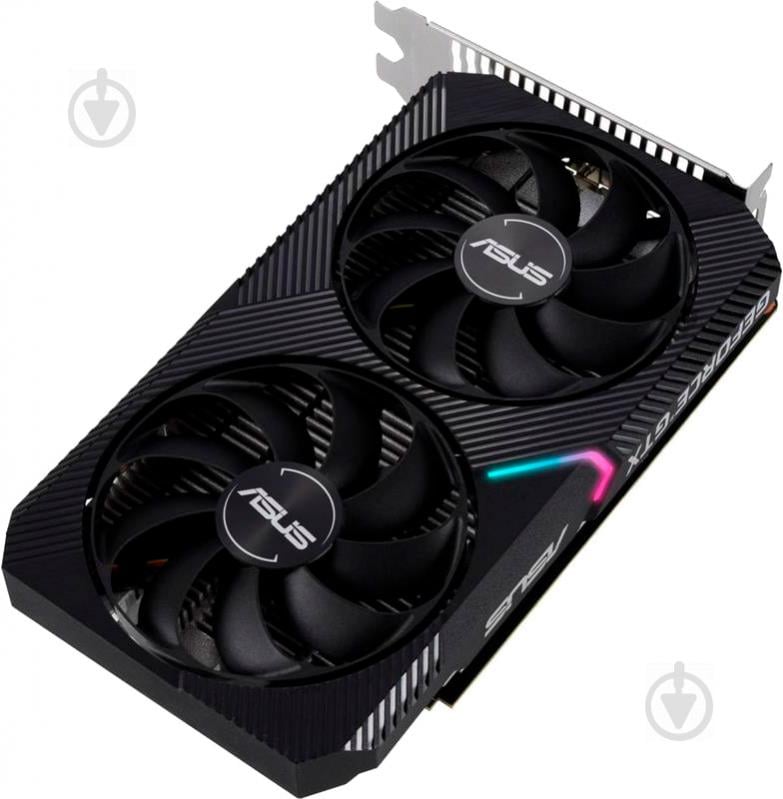 Відеокарта Asus GeForce GTX 1650 4GB GDDR6 128bit (DUAL-GTX1650-O4GD6-MINI) - фото 5