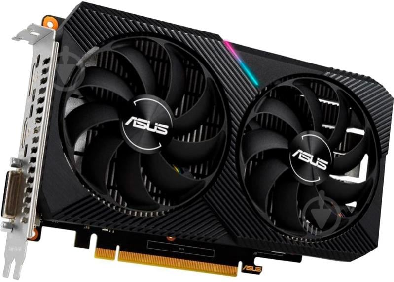 Відеокарта Asus GeForce GTX 1650 4GB GDDR6 128bit (DUAL-GTX1650-O4GD6-MINI) - фото 4