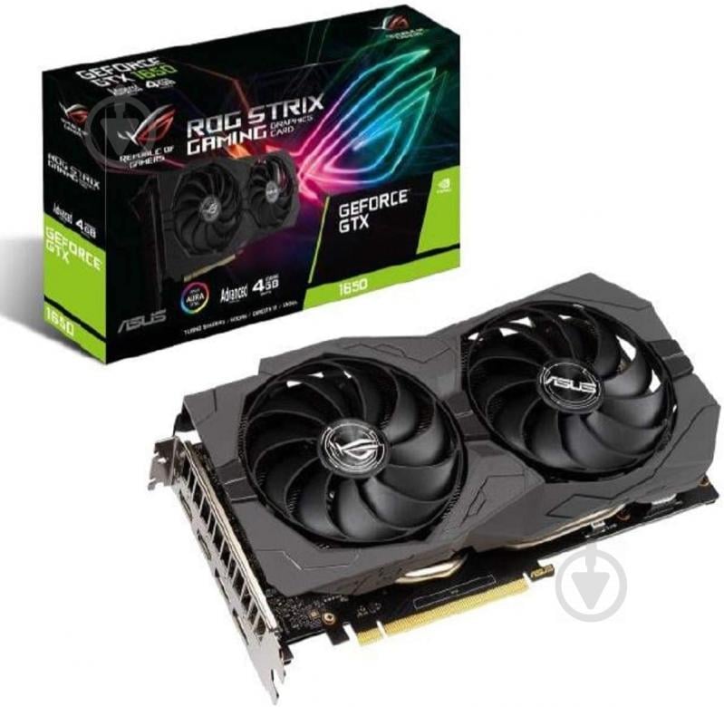 Видеокарта Asus GeForce GTX 1650 4GB GDDR6 128bit (STRIX-GTX1650-A4GD6-GAM) - фото 5