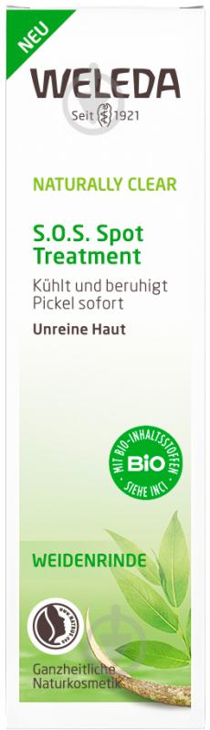 Средство Weleda Naturally Clear S.O.S. от прыщей быстрого действия 10 мл - фото 1