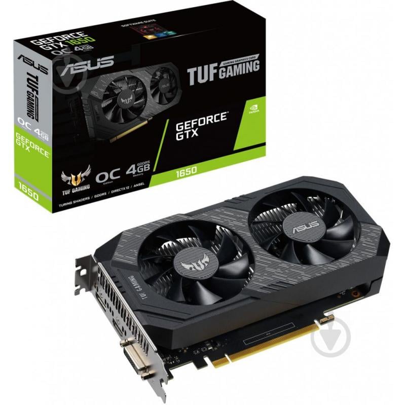 Видеокарта Asus GeForce GTX 1650 4GB GDDR6 128bit (TUF-GTX1650-O4GD6-P-GAM) - фото 5