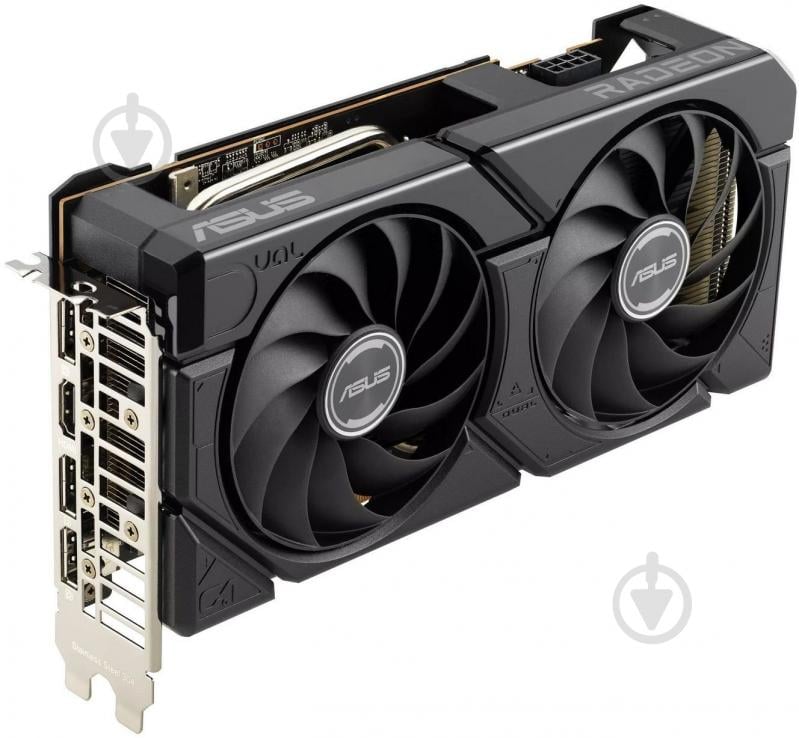 Відеокарта Asus AMD Radeon RX 7600 DUAL OC EVO 8GB GDDR6 128bit (90YV0LD0-M0NA00) - фото 6 Відеокарта Asus AMD Radeon RX 7600 DUAL OC EVO 8GB GDDR6 128bit (90YV0LD0-M0NA00) - фото 6