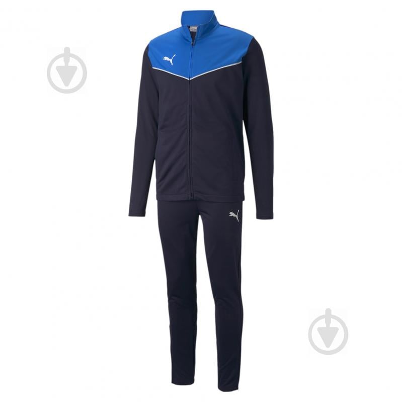 Спортивний костюм Puma individualRISE Tracksuit 65753402 р. S блакитний - фото 1