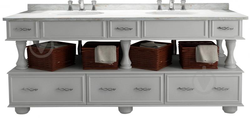 Тумба підлогова Ваші Меблі Лагуна на два умивальники 180 - фото 1