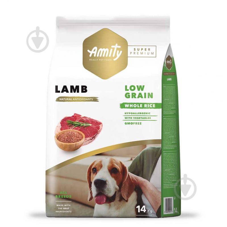 Корм сухой Amity Lamb с ягненком 14 кг - фото 1 Корм сухой Amity Lamb с ягненком 14 кг - фото 1