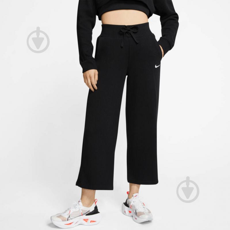 Брюки Nike W NSW MTRL WL PANT CJ2665-010 р. M черный - фото 3