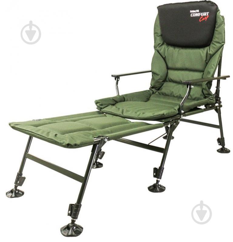 Кресло раскладное Fishing ROI кровать, для рыбалки HBA-1009 с подлокотниками - фото 1 Кресло раскладное Fishing ROI кровать, для рыбалки HBA-1009 с подлокотниками - фото 1