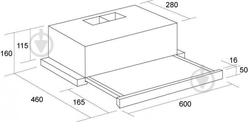 Вытяжка Pyramida TL-60/D WH/R - фото 9 Вытяжка Pyramida TL-60/D WH/R - фото 9