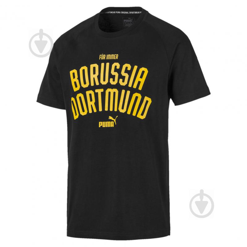 Футболка Puma BVB Premium Tee 75578902 р.2XL черный - фото 2