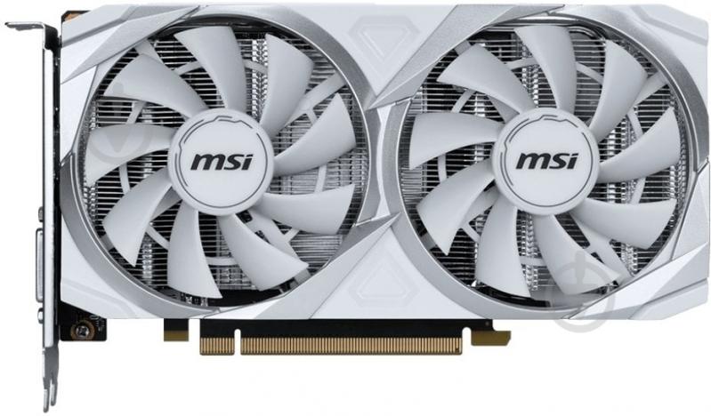 Видеокарта MSI GeForce RTX 3050 VENTUS 2X XS WHITE OC 8GB GDDR6 128bit (912-V809-4401) - фото 2 Видеокарта MSI GeForce RTX 3050 VENTUS 2X XS WHITE OC 8GB GDDR6 128bit (912-V809-4401) - фото 2