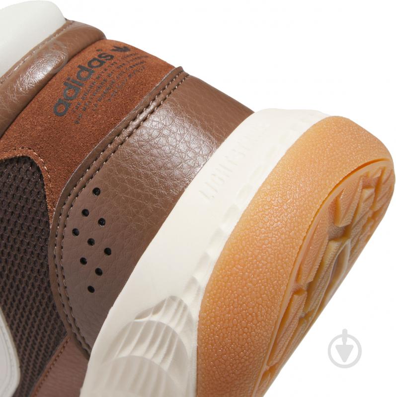 Кросівки чоловічі демісезонні Adidas NITEBALL III IF4534 р.41 1/3 коричневі - фото 5