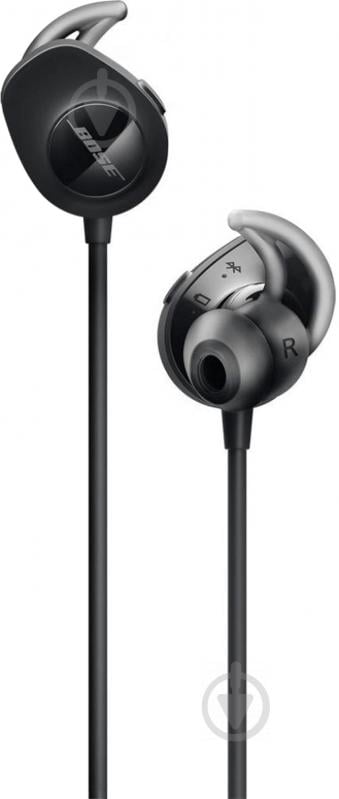 Наушники Bose SoundSport Wireless Headphones Citron black (761529-0010) - фото 4