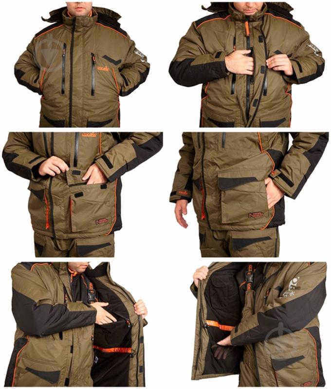 Костюм Norfin Discovery 173-175 р. L green –35 °C 451003-L - фото 7 Костюм Norfin Discovery 173-175 р. L green –35 °C 451003-L - фото 7