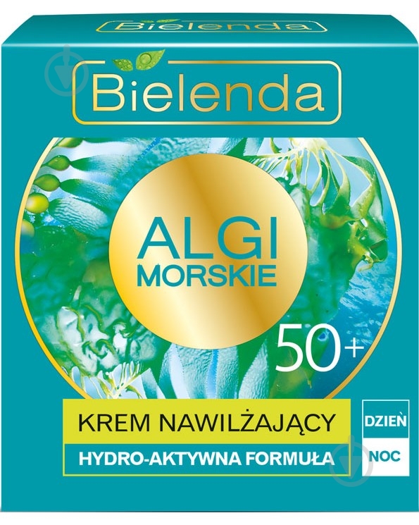 Крем для лица день-ночь Bielenda Sea Algae Moisturizing 50+ 50 мл - фото 1