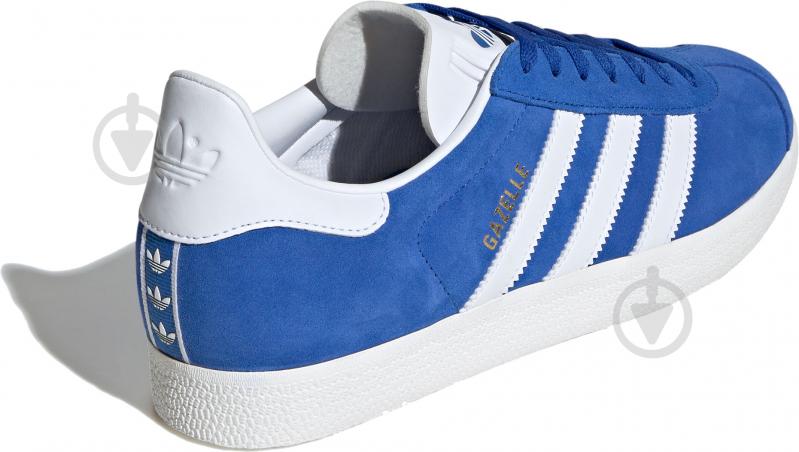 Кроссовки мужские демисезонные Adidas GAZELLE IG2093 р.41 1/3 синие - фото 4