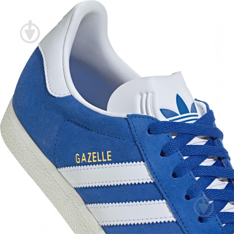 Кроссовки мужские демисезонные Adidas GAZELLE IG2093 р.41 1/3 синие - фото 6