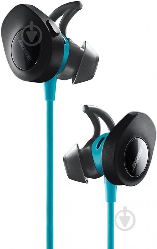 Навушники Bose SoundSport Wireless Headphones Citron blue (761529-0020) - фото 3