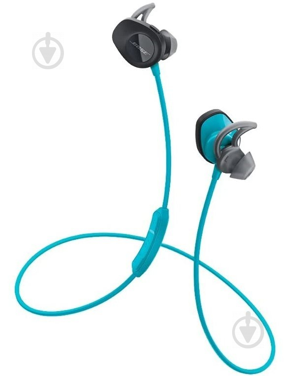 Навушники Bose SoundSport Wireless Headphones Citron blue (761529-0020) - фото 1