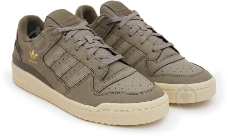 Кроссовки мужские демисезонные Adidas FORUM LOW CL IH7827 р.41 1/3 хаки - фото 3