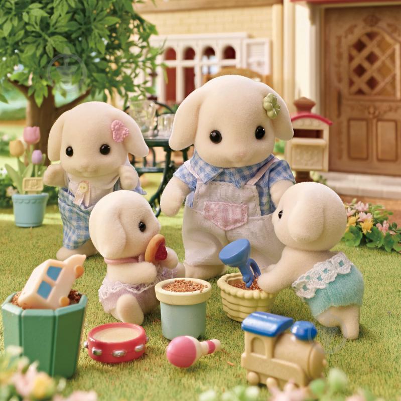 Игровой набор Sylvanian Families Цветочные кролики-близнецы 5737 - фото 3