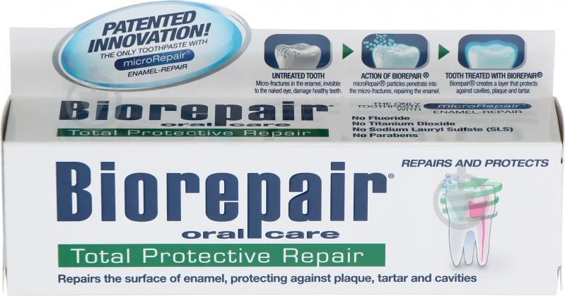 Зубная паста Biorepair Абсолютная защита и восстановление 75 мл - фото 2