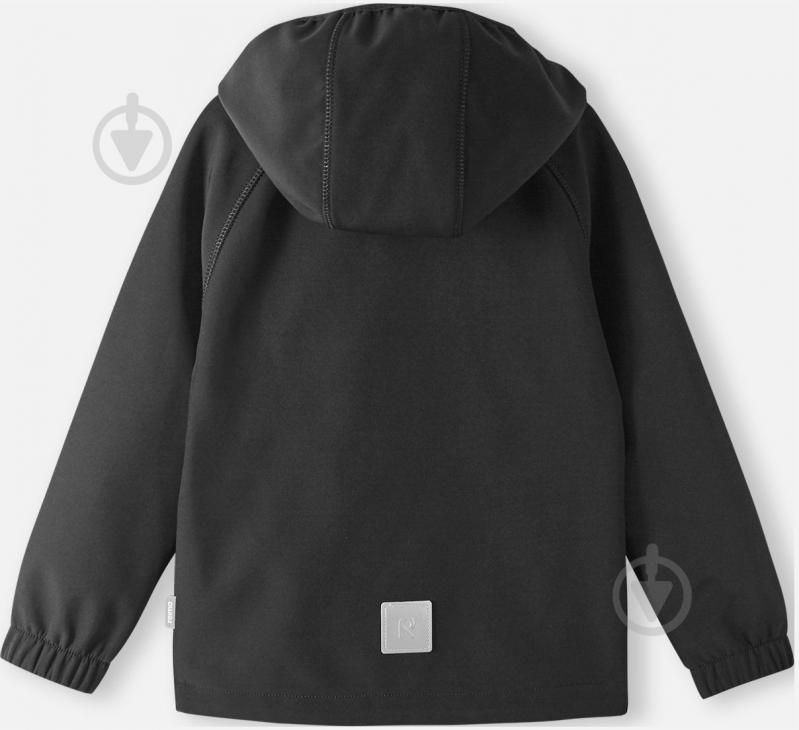 Куртка Reima Softshell Vantti р.80 чорний 5100009A-9990 - фото 2