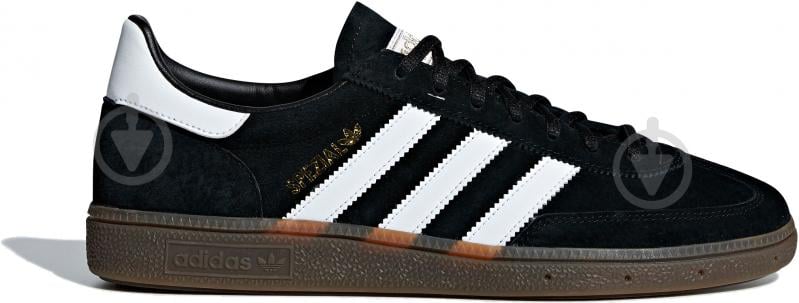 Кроссовки мужские демисезонные Adidas HANDBALL SPEZIAL DB3021 р.41 1/3 черные - фото 1