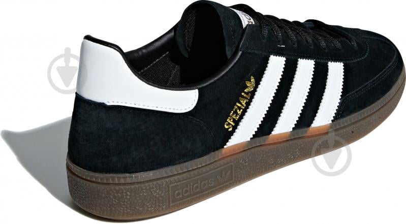 Кроссовки мужские демисезонные Adidas HANDBALL SPEZIAL DB3021 р.41 1/3 черные - фото 4