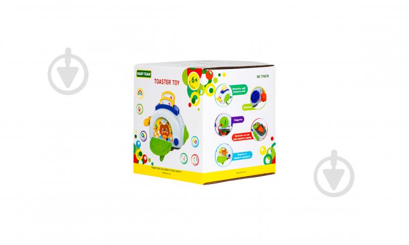 Игрушка развивающая Baby Team Тостер 8682 - фото 6