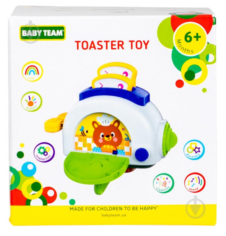Игрушка развивающая Baby Team Тостер 8682 - фото 1