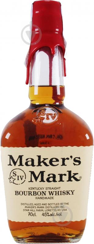 Віскі Maker's Mark Bourbon 45% 0,7 л - фото 1