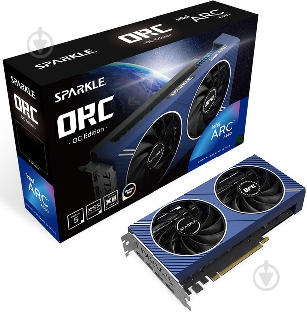 Видеокарта SPARKLE Arc A580 ORC OC Edition 8GB GDDR6 256bit (SA580C-8GOC) - фото 6