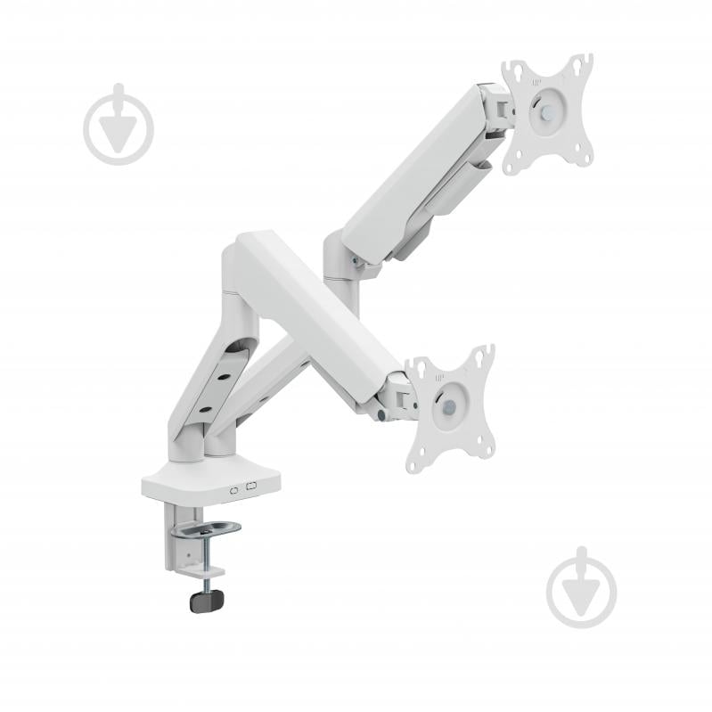 Кріплення OfficePro настільне для двох моніторів MA442W поворотно-похилі 17"-35" білий - фото 5 Кріплення OfficePro настільне для двох моніторів MA442W поворотно-похилі 17"-35" білий - фото 5
