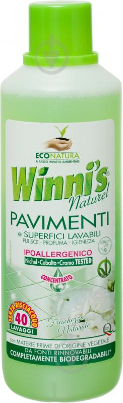 Засіб для миття підлоги Winni’s naturel Pavimenti гіпоалергенний 1 л - фото 1