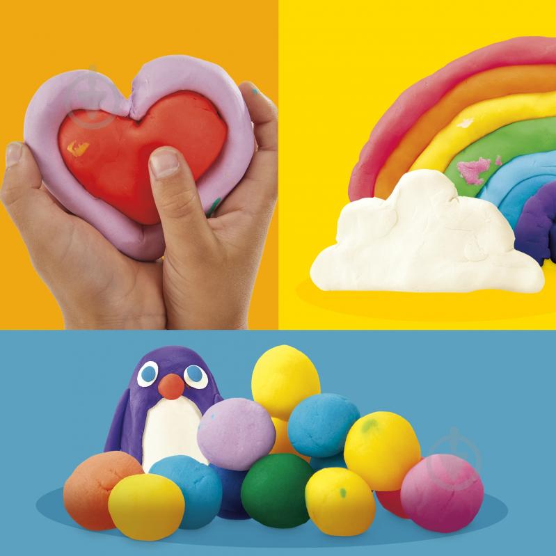 Набір маси для ліплення Play-Doh 30 баночок F0634 - фото 5 Набір маси для ліплення Play-Doh 30 баночок F0634 - фото 5
