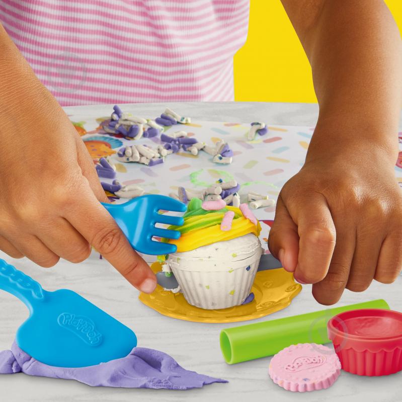 Набір для творчості Play-Doh з масою для ліплення Вежа капкейків G0529 - фото 10